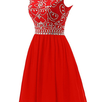 Homecoming Dress Short Prom ParTy Gown pst0850 - Thumbnail 1