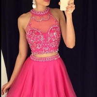 2016 Homecoming Dresses Short Summer Prom Party Dress pst0971 - Thumbnail 1