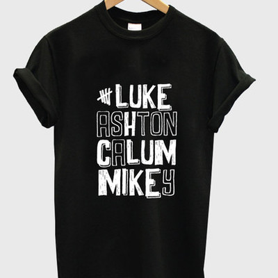 Luke anshton calum mikey t-shirt