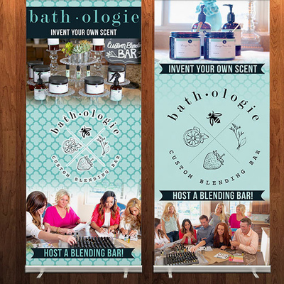 Bathologie - retractable banners