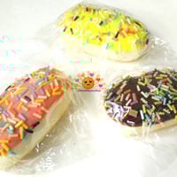  Sprinkled Eclair Squishy With Cell Phone Strap - Thumbnail 1