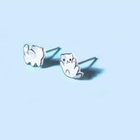 FREE SHIPPING Cute Neko Cat Ear Stud - Thumbnail 1