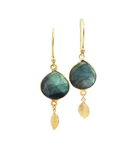 Felini Labradorite Earrings