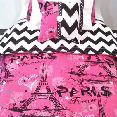 18" doll bedding paris doll bedding for american girl dolls