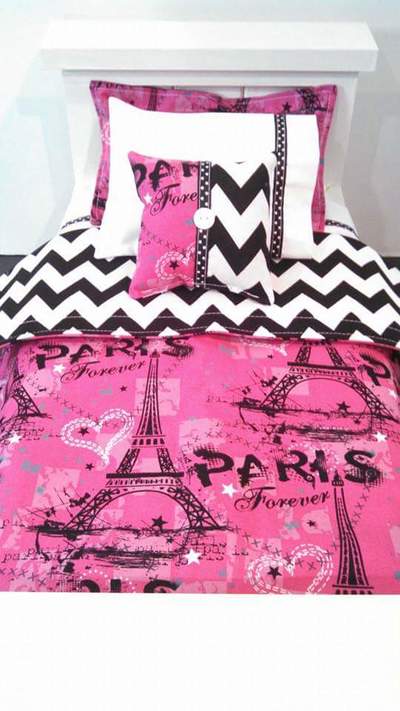 18" Doll Bedding Paris Doll Bedding for American Girl Dolls