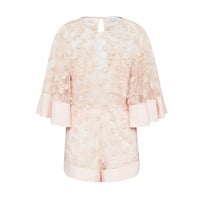 MILANO FASHION MESH FLORAL EMBROIDERED SIAMESE SHORTS CAM555 - Thumbnail 2