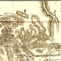Proposed Arizona Territory in 1857 - Bird's Eye View, Aerial Panorama, Vintage, Antique Map, Reproduction, Fine Art, Wall Art, History - Thumbnail 3
