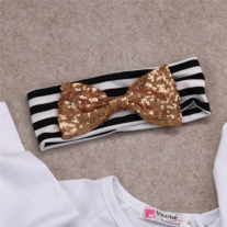 Brand Sparkling New Onesie, Legwarmers and Headband 3 Piece Set - Thumbnail 3