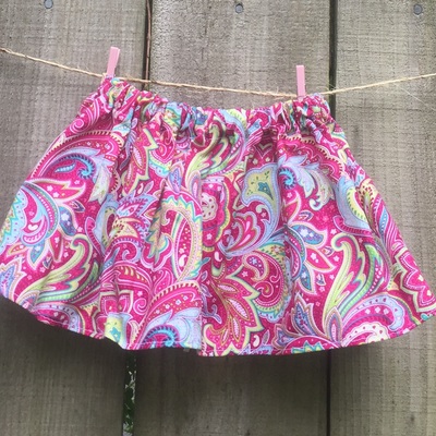 Paisley skirt