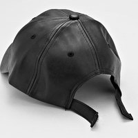 Nicole Faux Leather Cap - Thumbnail 1