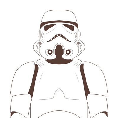 Classic stormtrooper print