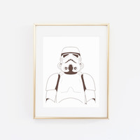 Classic Stormtrooper Print - Thumbnail 1