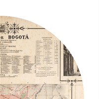 BOGOTÁ - city poster - city map poster print - Thumbnail 2