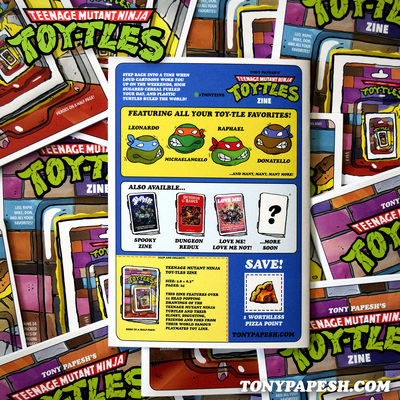 Teenage mutant ninja toy-tle zine