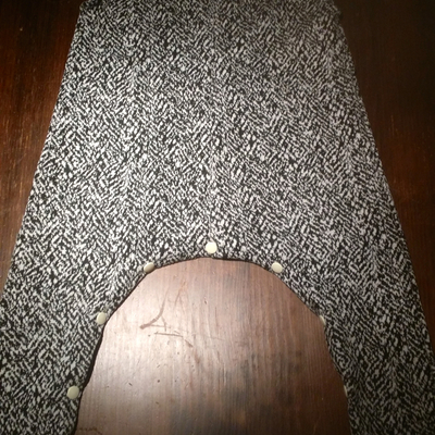 Knit sleeveless harem romper