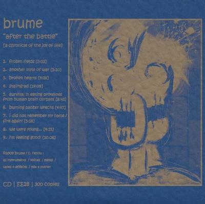 Brume 'After The Battle (A Chronicle Of The Joy Of Life)' CD