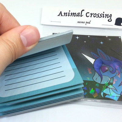 Julian memopad - animal crossing