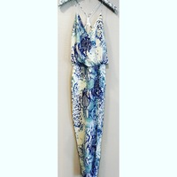 Python Print Maxi Dress - Thumbnail 2