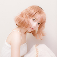 PA99886 Golden Pinky Orange Lolita Wig - Thumbnail 1