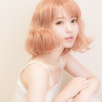 PA99886 Golden Pinky Orange Lolita Wig - Thumbnail 2