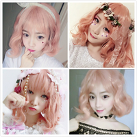 PA99886 Golden Pinky Orange Lolita Wig - Thumbnail 3