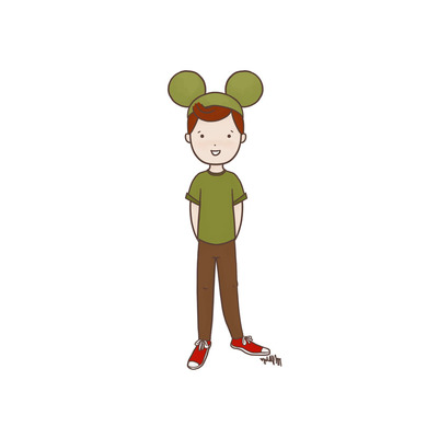 Disneybound peter pan fan (color options)