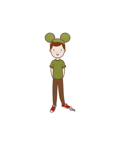 Disneybound Peter Pan Fan (Color Options)