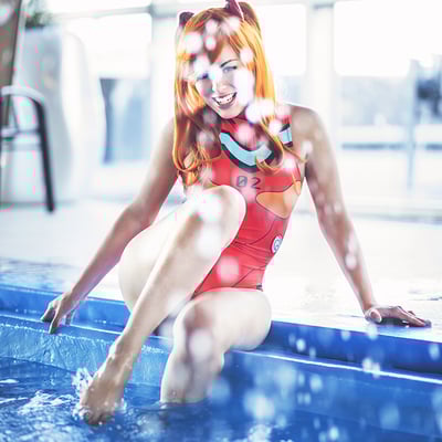 Nadyasonika as happy asuka 11x17