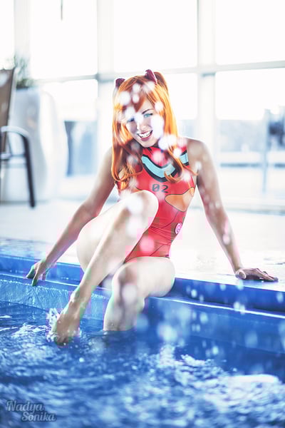 Nadyasonika as happy asuka 11x17