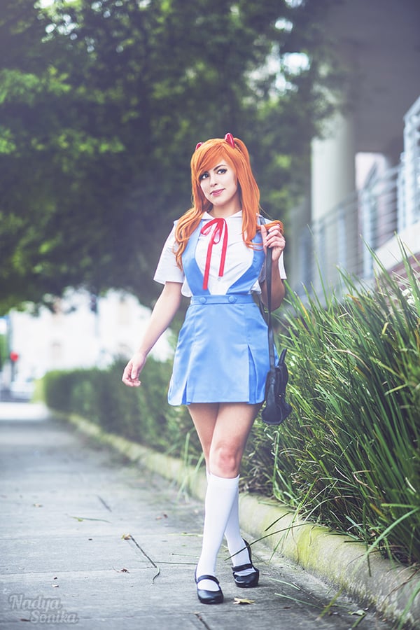 Nadyasonika as Asuka Langley (from Evangelion) - 11 x 8.5