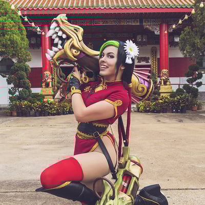Nadyasonika as firecracker jinx 11x17