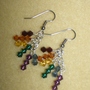 Rainbow Crystal Earrings-1