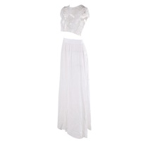 Two Piece Maxi Dress - Thumbnail 4