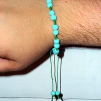 String & Bead Bracelet - Thumbnail 1