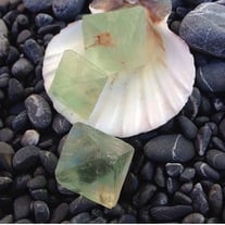 Fluorite Octahedrons