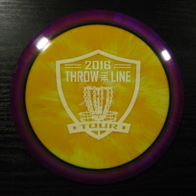 Lucid enforcer - custom dyed - 2016 throw the line tour