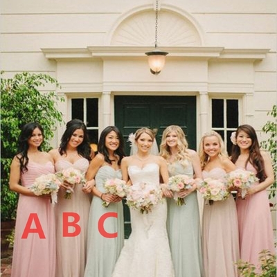 Cheap bridesmaid dress,chiffon bridesmaid dress,sweetheart bridesmaid dress,sleeveless bridesmaid dress,custom bridesmaid dress  bd143881