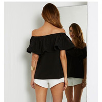 Off Shoulder Top - Thumbnail 2