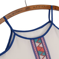 Boho Chic Cold Shoulder Top - Thumbnail 2