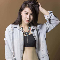 Bohemia Sweater Chain Tassel Necklaces Turquoise Chain - Thumbnail 1