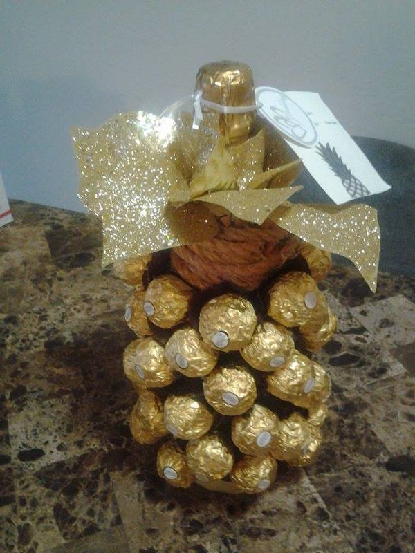 Ferrero Rocher Gold Pineapple