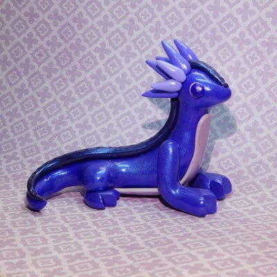 Purple shiny dragon