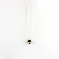 Double Terminated Quartz Crystal Healing Pointed Chakra Gems Pendant  - Thumbnail 3