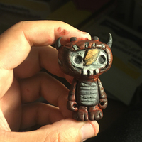 Zombie Monster Boy w/Monster friend - Thumbnail 2