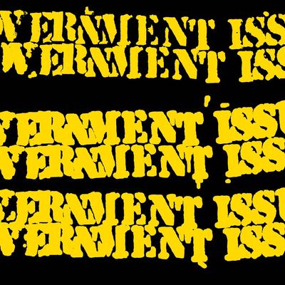 Government issue - "3 up" sticker