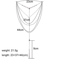 Women Sweater Chain Fashion Necklaces Jewelry - Thumbnail 2