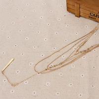 Women Sweater Chain Fashion Necklaces Jewelry - Thumbnail 3