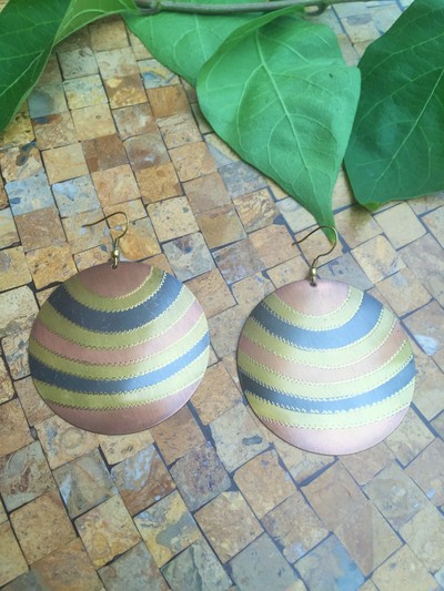 Brass Melody Earrings