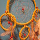 Large Yellow Beaded Dream Catcher - Thumbnail 1
