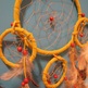 Large Yellow Beaded Dream Catcher - Thumbnail 2